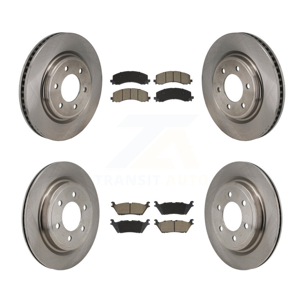 Disc Rotors and Ceramic Brake Pads Kit-K8C-103638 Kit.bestparts.ca