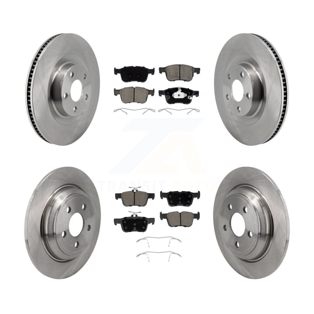 Disc Rotors and Ceramic Brake Pads Kit-K8C-103650 - Kit.bestparts.ca