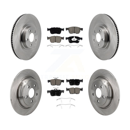 Disc Rotors and Ceramic Brake Pads Kit-K8C-103650 - Kit.bestparts.ca
