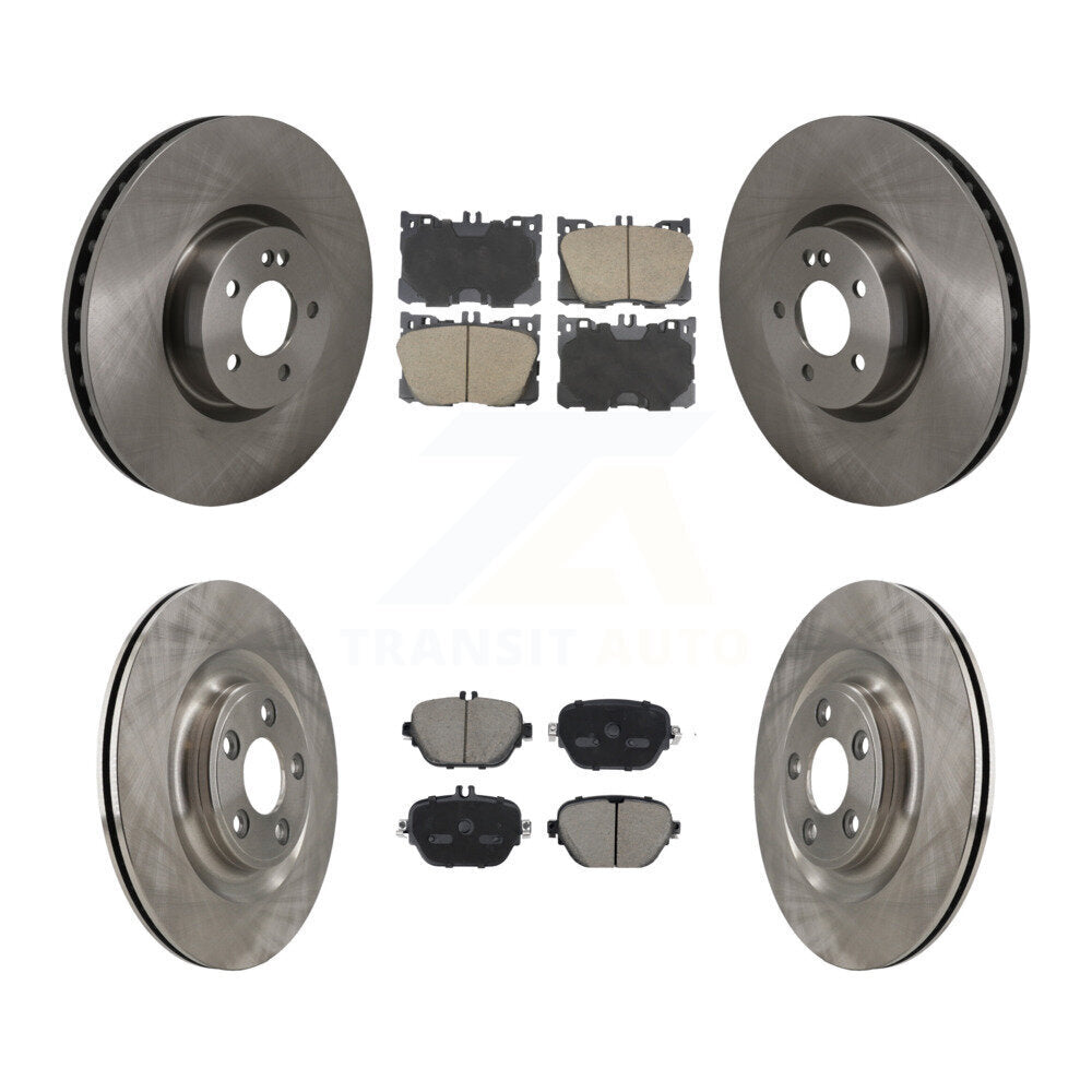 Disc Rotors and Ceramic Brake Pads Kit-K8C-103653