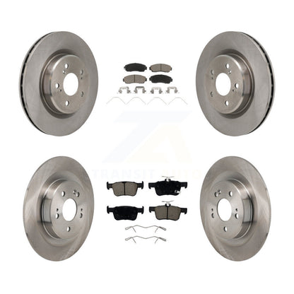 Disc Rotors and Ceramic Brake Pads Kit-K8C-103655 - Kit.bestparts.ca