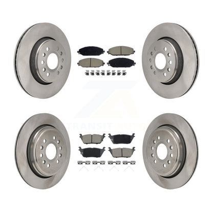 Disc Rotors and Ceramic Brake Pads Kit-K8C-103657 - Kit.bestparts.ca