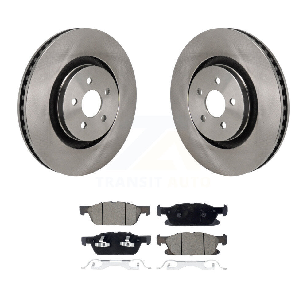 Disc Rotors and Ceramic Brake Pads Kit-K8C-103670 - Kit.bestparts.ca