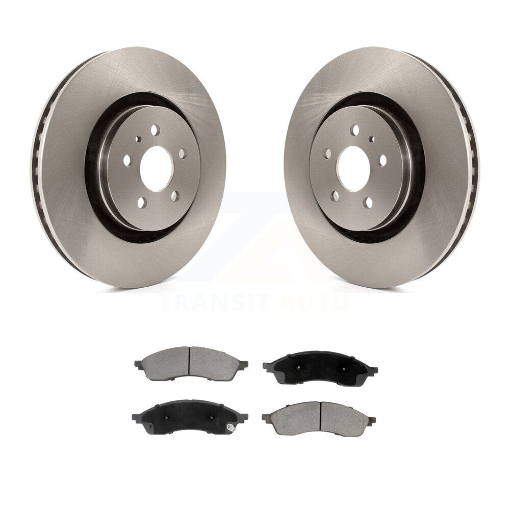 Disc Rotors and Ceramic Brake Pads Kit-K8C-103671 - Kit.bestparts.ca