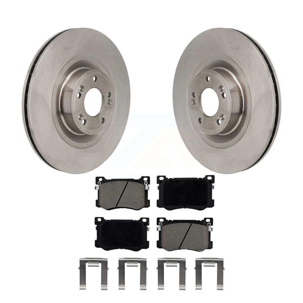 Disc Rotors and Ceramic Brake Pads Kit-K8C-103691 - Kit.bestparts.ca