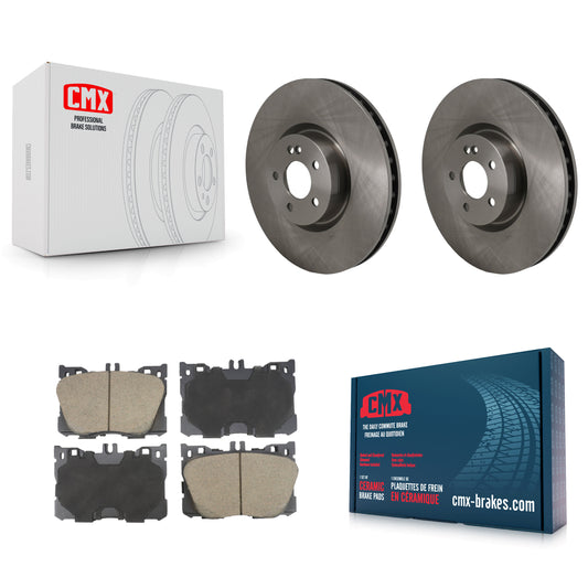Disc Rotors and Ceramic Brake Pads Kit-K8C-103706