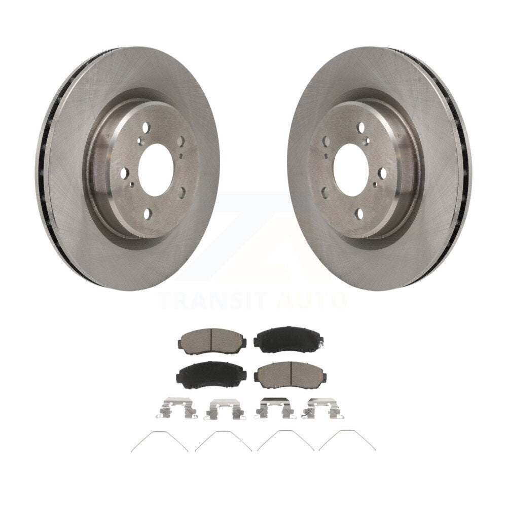 Disc Rotors and Ceramic Brake Pads Kit-K8C-103708 - Kit.bestparts.ca