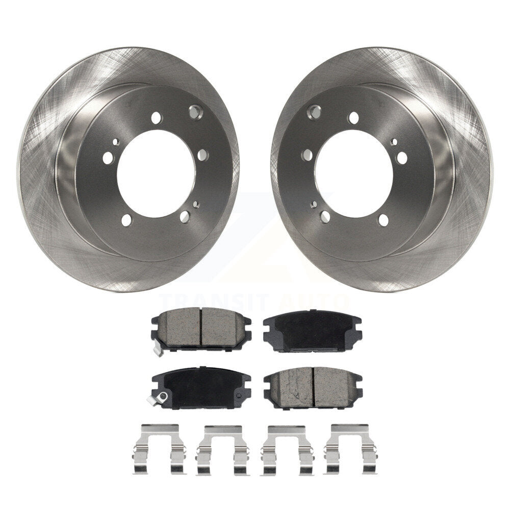Disc Rotors and Ceramic Brake Pads Kit-K8C-103719 - Kit.bestparts.ca