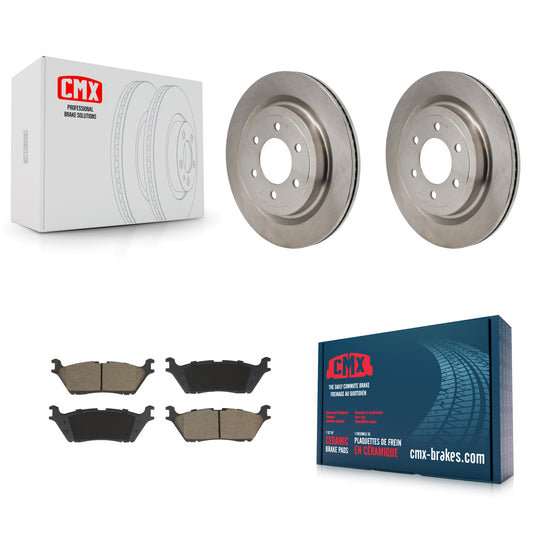 Disc Rotors and Ceramic Brake Pads Kit-K8C-103735