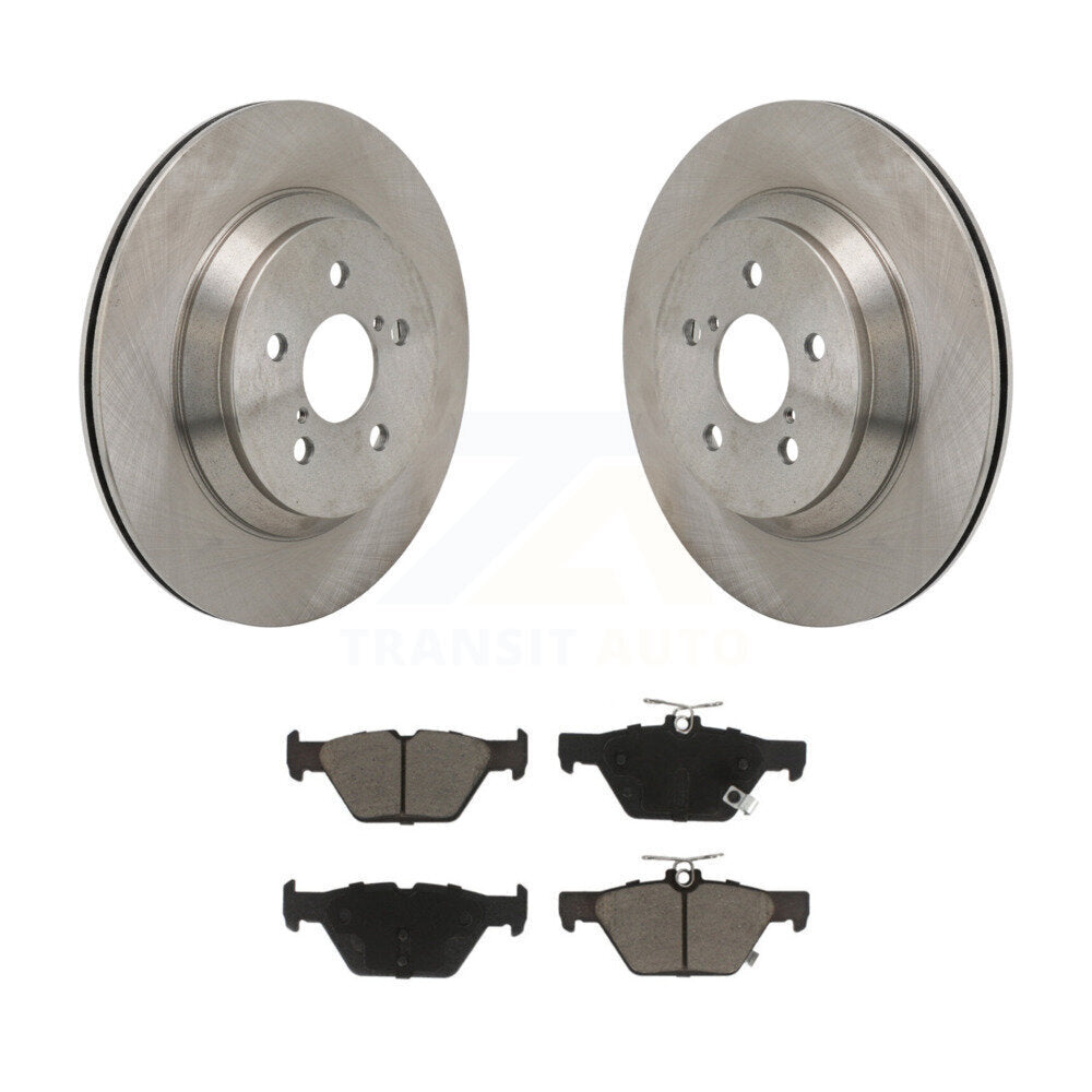 Disc Rotors and Ceramic Brake Pads Kit-K8C-103737 - Kit.bestparts.ca