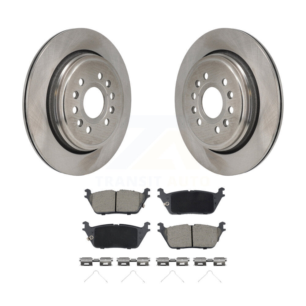 Disc Rotors and Ceramic Brake Pads Kit-K8C-103738 - Kit.bestparts.ca