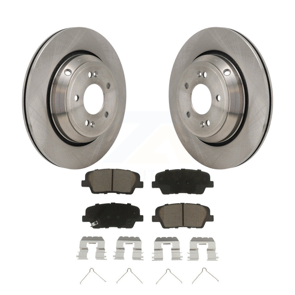Disc Rotors and Ceramic Brake Pads Kit-K8C-103741 - Kit.bestparts.ca