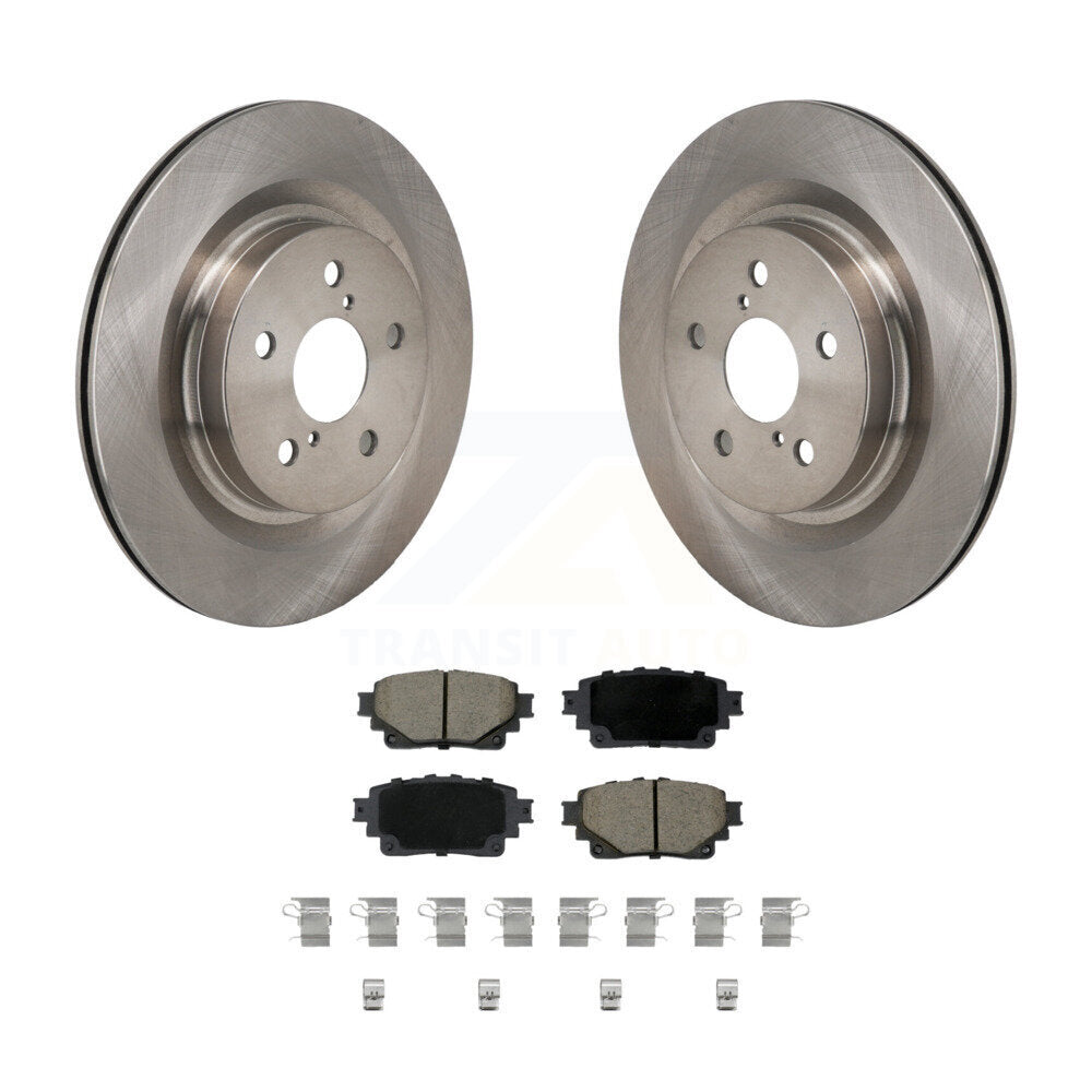 Disc Rotors and Ceramic Brake Pads Kit-K8C-103747 - Kit.bestparts.ca