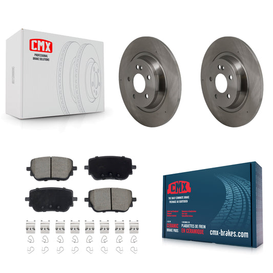 Disc Rotors and Ceramic Brake Pads Kit-K8C-103752