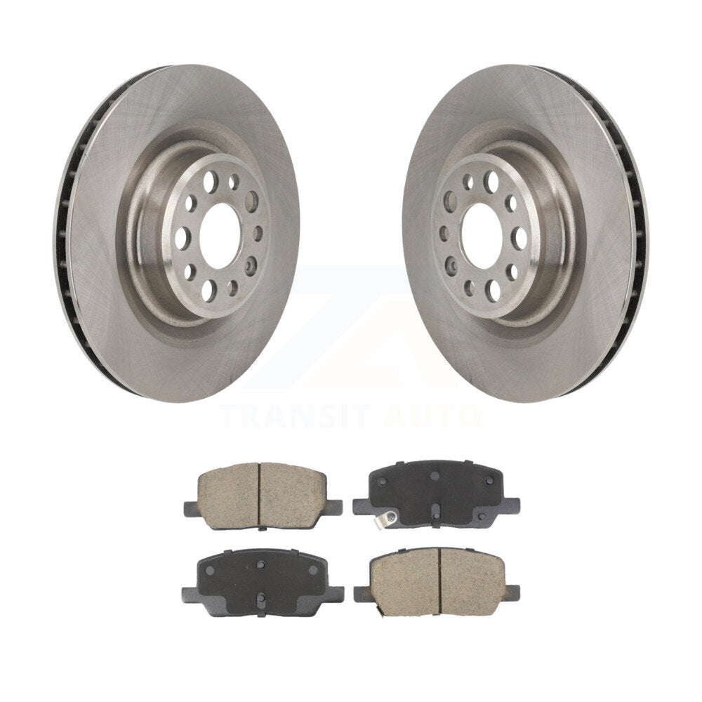 Disc Rotors and Ceramic Brake Pads Kit-K8C-103755 - Kit.bestparts.ca