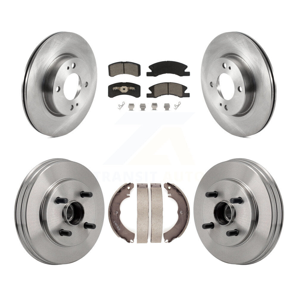 Disc Rotors and Ceramic Brake Pads Kit-K8C-103765 - Kit.bestparts.ca Kit.bestparts.ca