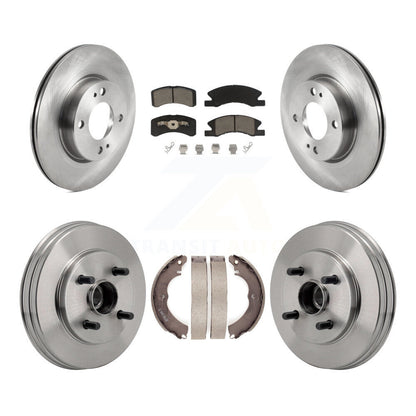 Disc Rotors and Ceramic Brake Pads Kit-K8C-103765 - Kit.bestparts.ca