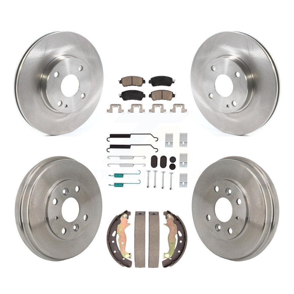 Disc Rotors and Ceramic Brake Pads Kit-K8C-103768 - Kit.bestparts.ca