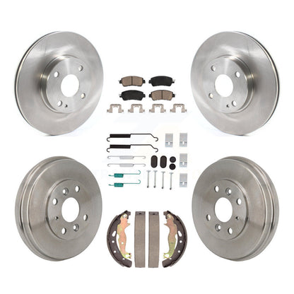 Disc Rotors and Ceramic Brake Pads Kit-K8C-103768 - Kit.bestparts.ca