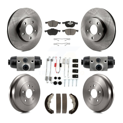 Disc Rotors and Ceramic Brake Pads Kit-K8C-103770 - Kit.bestparts.ca