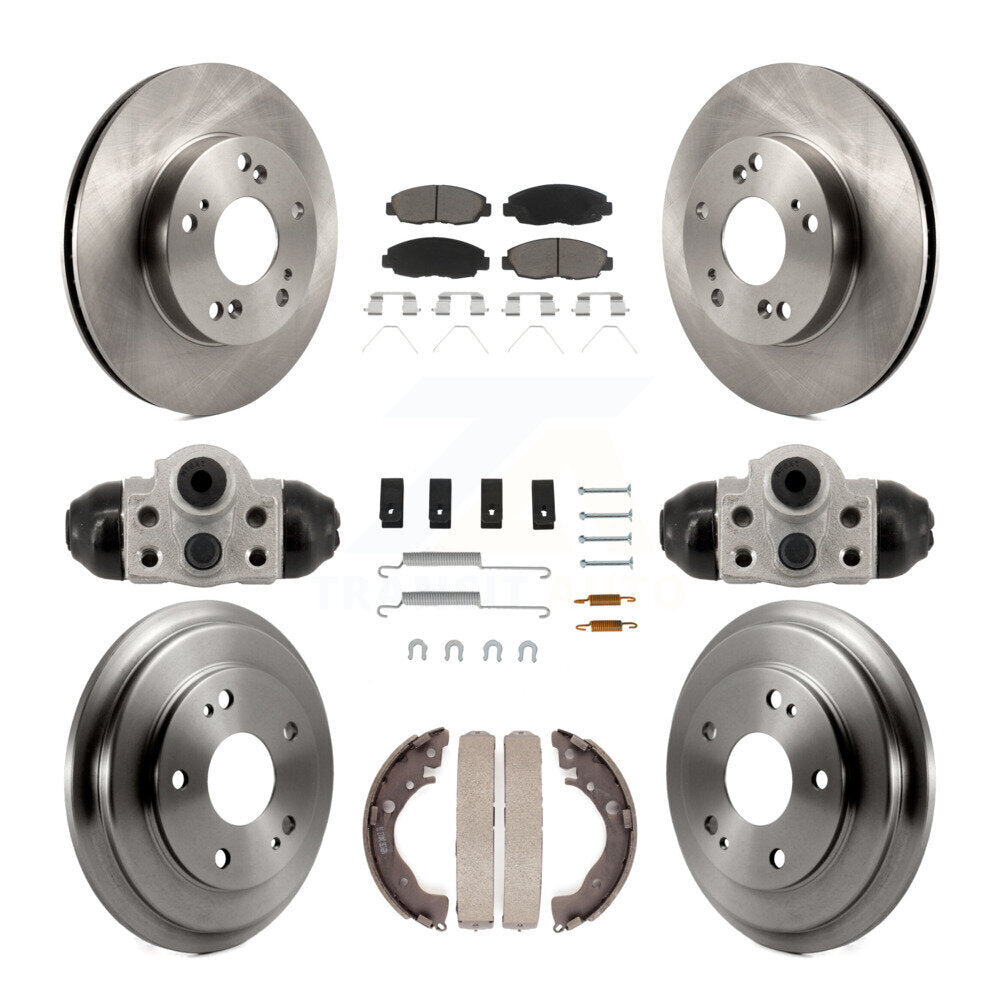 Disc Rotors and Ceramic Brake Pads Kit-K8C-103771 - Kit.bestparts.ca