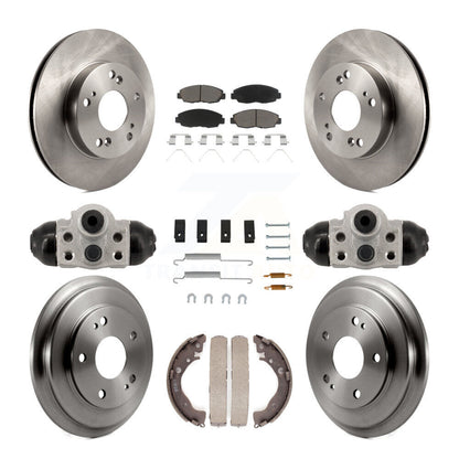 Disc Rotors and Ceramic Brake Pads Kit-K8C-103771 - Kit.bestparts.ca