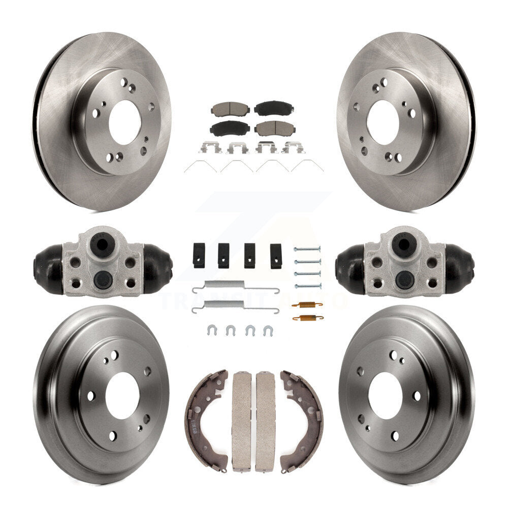 Disc Rotors and Ceramic Brake Pads Kit-K8C-103773 - Kit.bestparts.ca