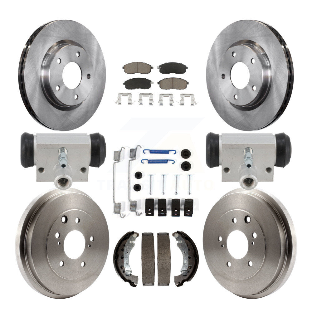 Disc Rotors and Ceramic Brake Pads Kit-K8C-103776
