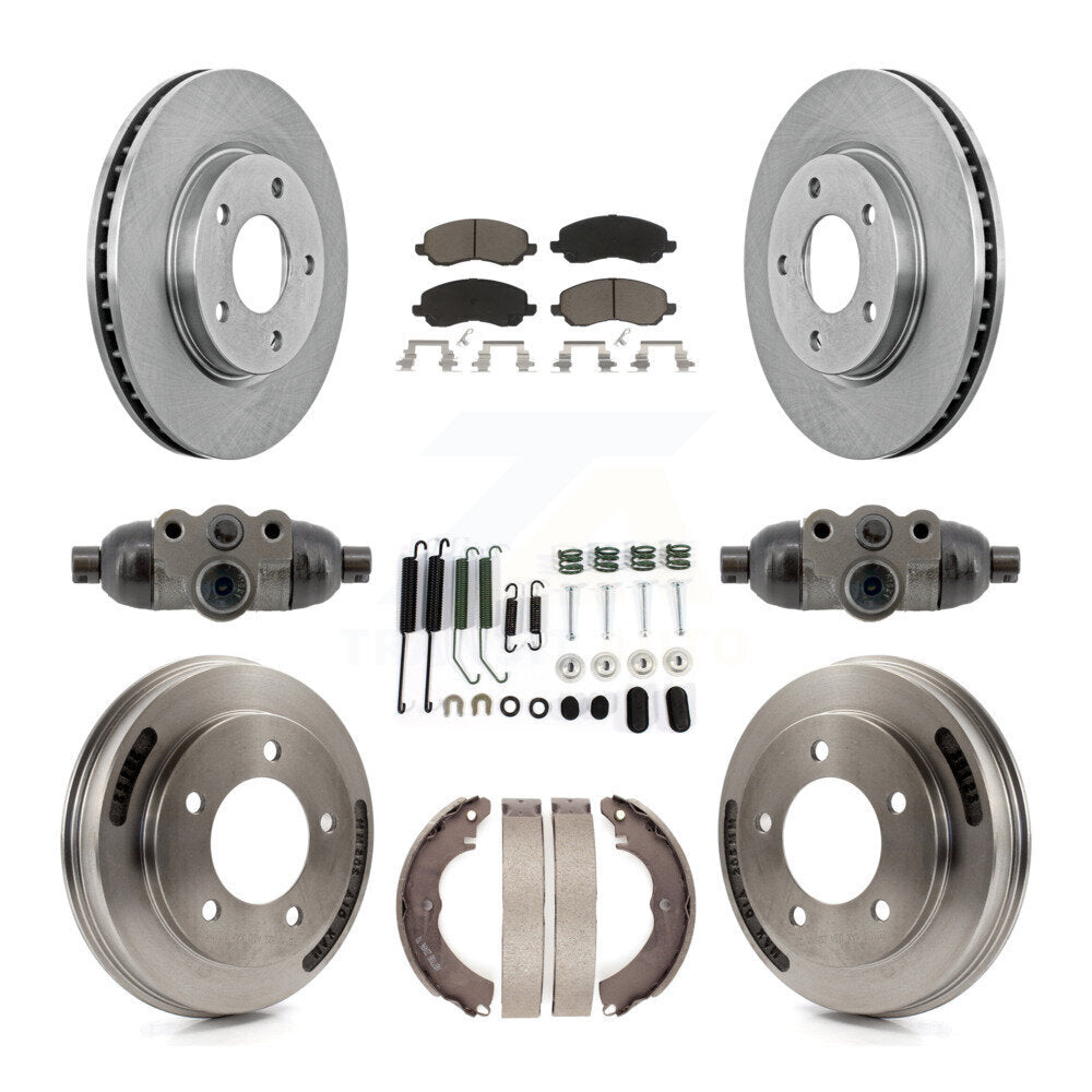 Disc Rotors and Ceramic Brake Pads Kit-K8C-103778 - Kit.bestparts.ca