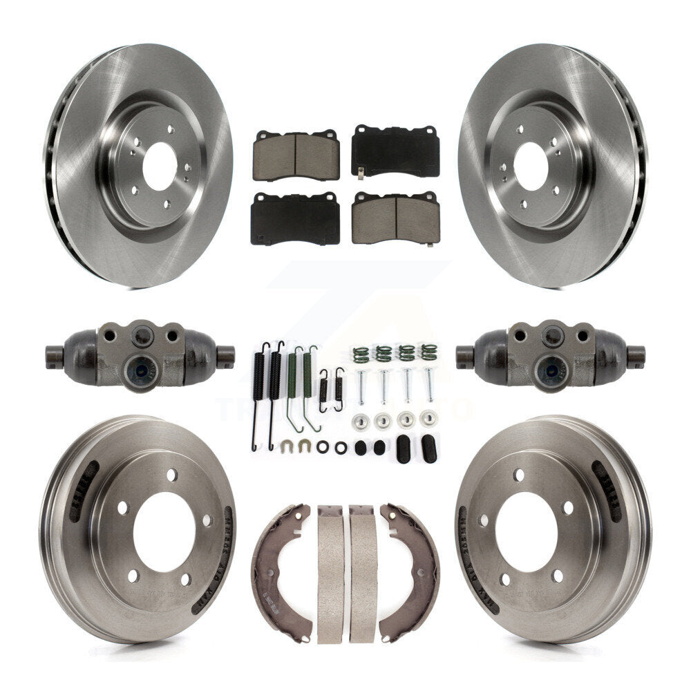 Disc Rotors and Ceramic Brake Pads Kit-K8C-103779 - Kit.bestparts.ca