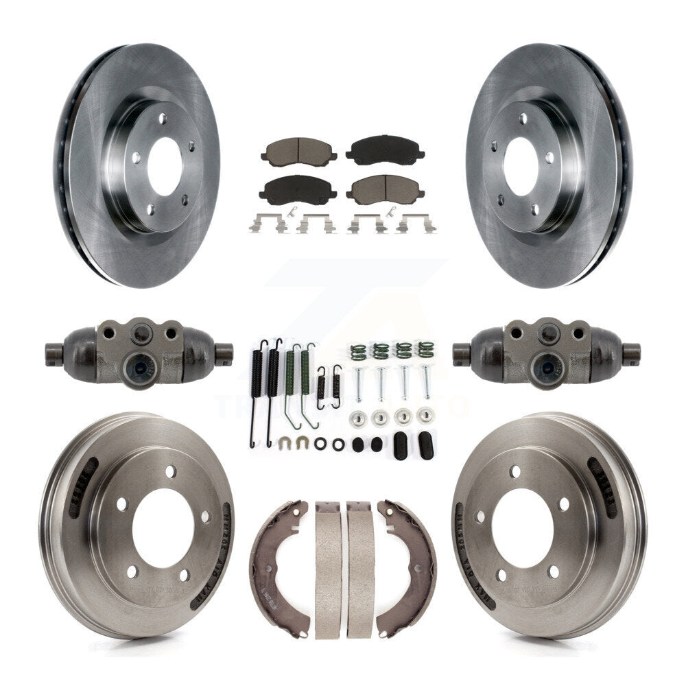 Disc Rotors and Ceramic Brake Pads Kit-K8C-103780 - Kit.bestparts.ca