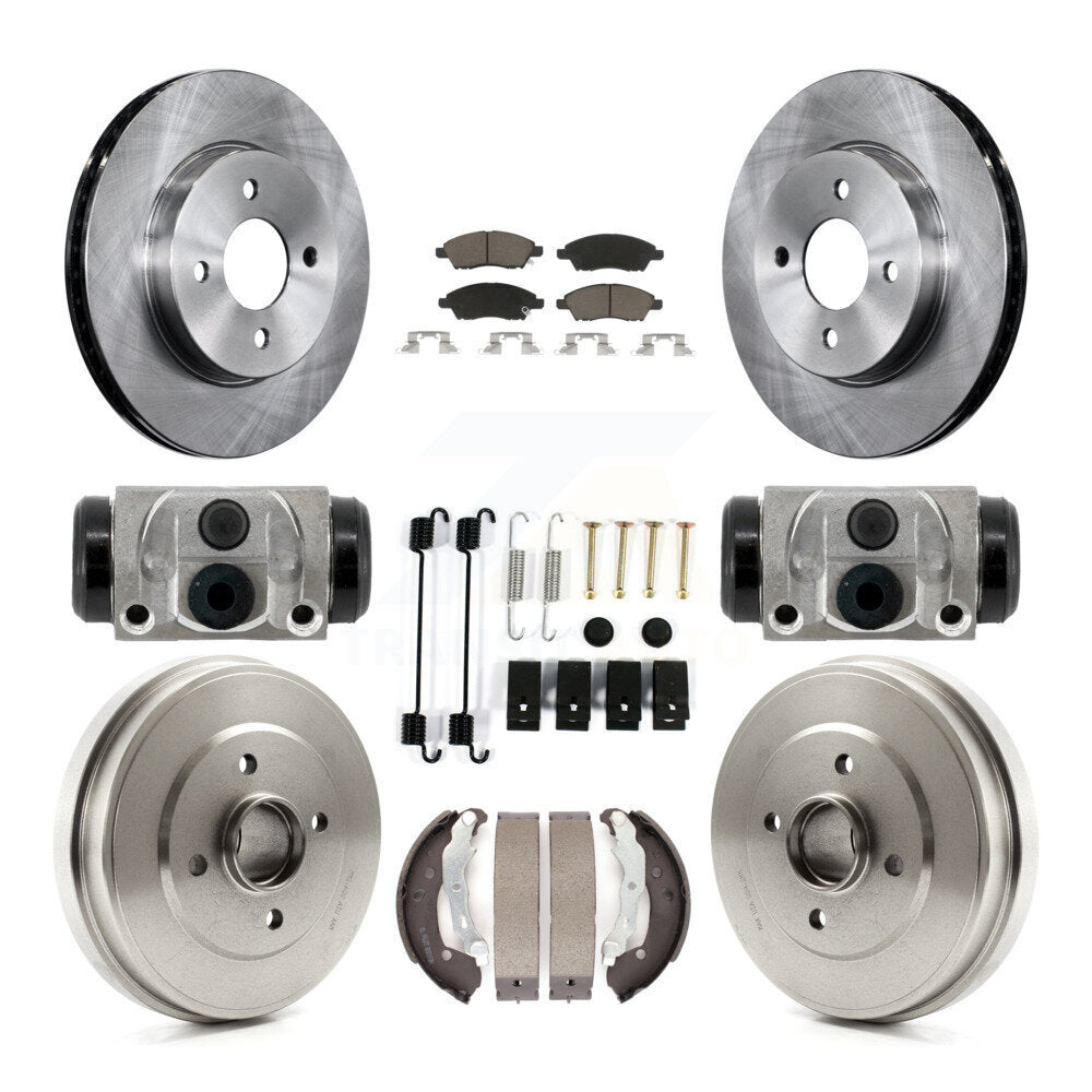 Disc Rotors and Ceramic Brake Pads Kit-K8C-103781 - Kit.bestparts.ca Kit.bestparts.ca