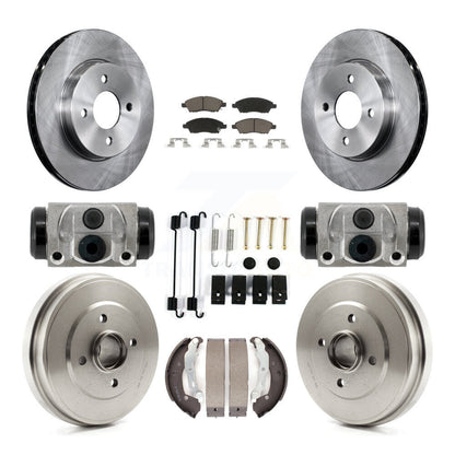 Disc Rotors and Ceramic Brake Pads Kit-K8C-103781 - Kit.bestparts.ca
