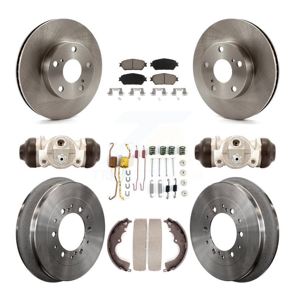 Disc Rotors and Ceramic Brake Pads Kit-K8C-103783 - Kit.bestparts.ca
