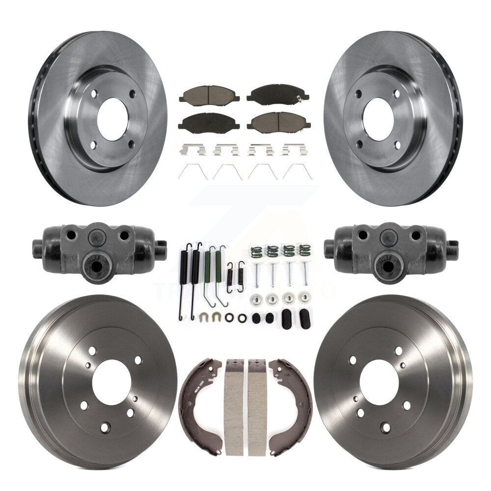 Disc Rotors and Ceramic Brake Pads Kit-K8C-103785 - Kit.bestparts.ca