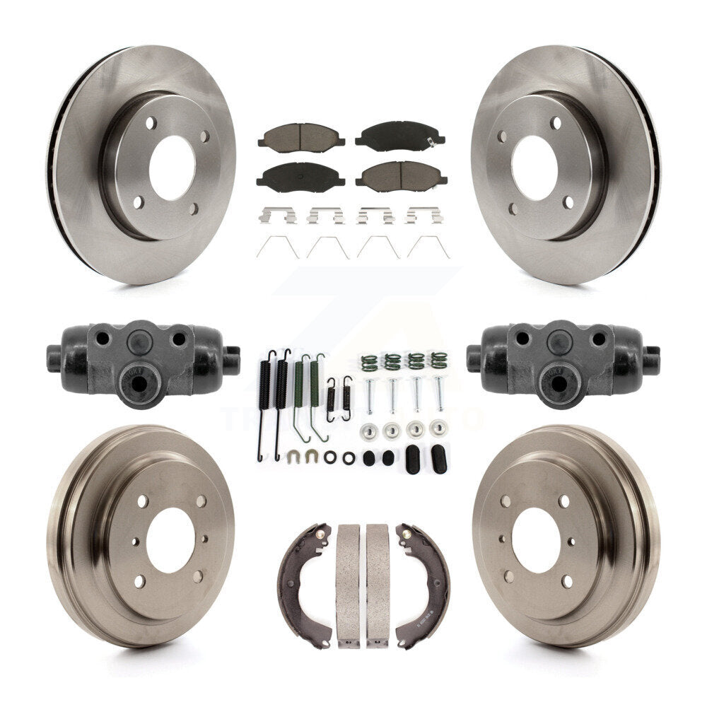 Disc Rotors and Ceramic Brake Pads Kit-K8C-103786 - Kit.bestparts.ca
