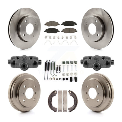 Disc Rotors and Ceramic Brake Pads Kit-K8C-103786 - Kit.bestparts.ca