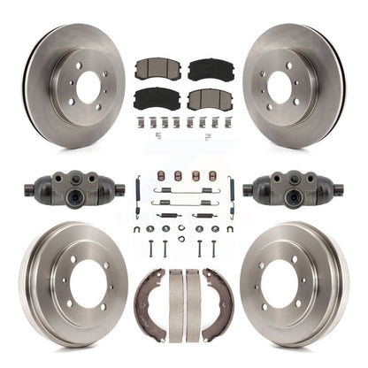 Disc Rotors and Ceramic Brake Pads Kit-K8C-103791 - Kit.bestparts.ca