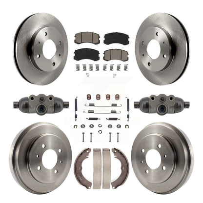 Disc Rotors and Ceramic Brake Pads Kit-K8C-103792 - Kit.bestparts.ca