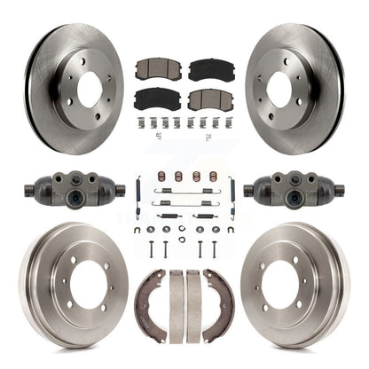 Disc Rotors and Ceramic Brake Pads Kit-K8C-103793 - Kit.bestparts.ca