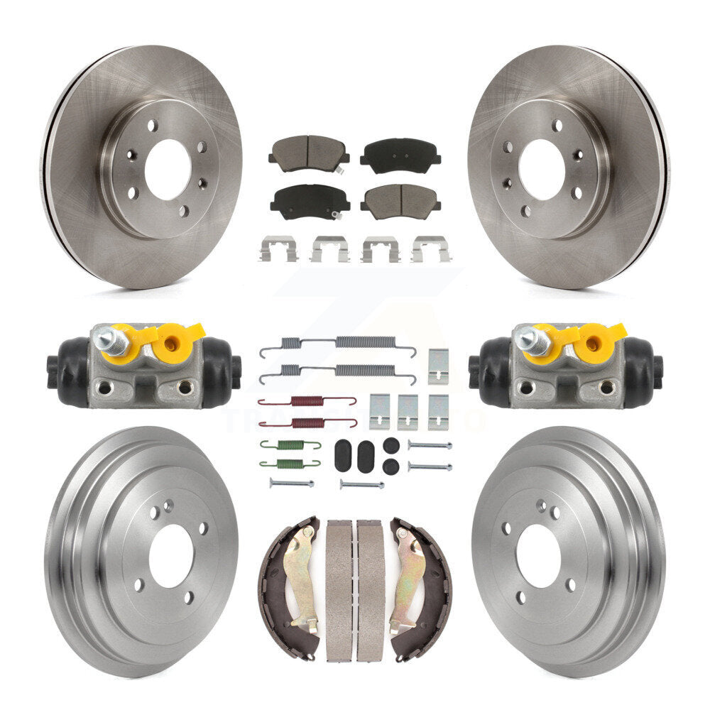 Disc Rotors and Ceramic Brake Pads Kit-K8C-103794 - Kit.bestparts.ca