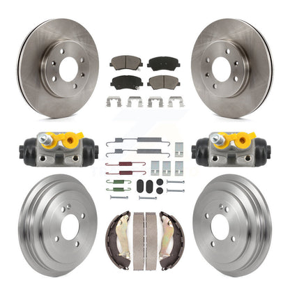 Disc Rotors and Ceramic Brake Pads Kit-K8C-103794 - Kit.bestparts.ca