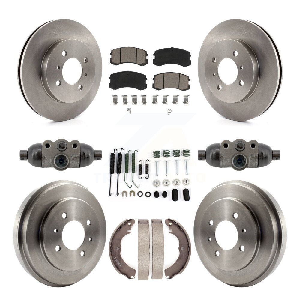 Disc Rotors and Ceramic Brake Pads Kit-K8C-103795 - Kit.bestparts.ca Kit.bestparts.ca