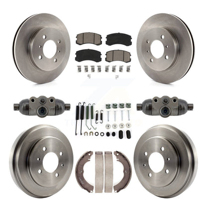 Disc Rotors and Ceramic Brake Pads Kit-K8C-103795 - Kit.bestparts.ca