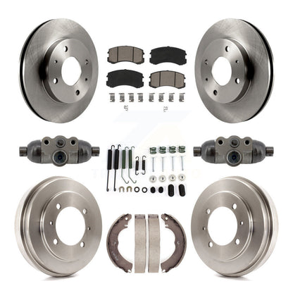 Disc Rotors and Ceramic Brake Pads Kit-K8C-103796 - Kit.bestparts.ca