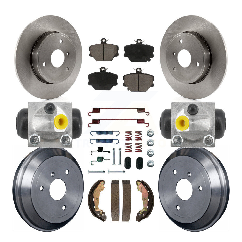disc rotors and ceramic brake pads-k8c-103798 - Kit.bestparts.ca