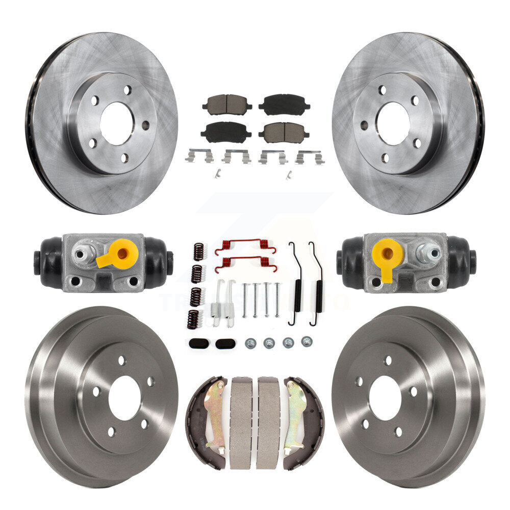 Disc Rotors and Ceramic Brake Pads Kit-K8C-103800 - Kit.bestparts.ca