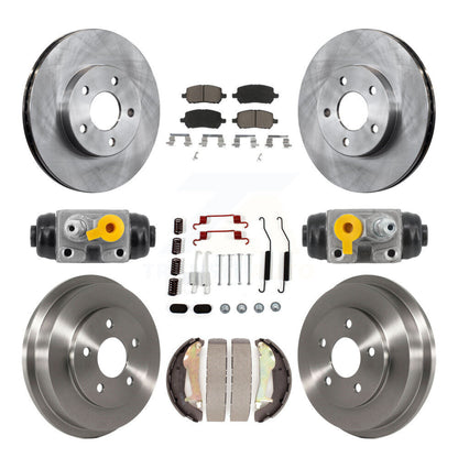 Disc Rotors and Ceramic Brake Pads Kit-K8C-103800 - Kit.bestparts.ca