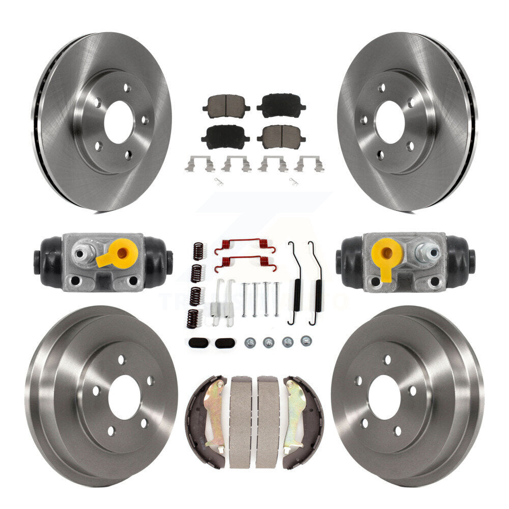 Disc Rotors and Ceramic Brake Pads Kit-K8C-103801 - Kit.bestparts.ca