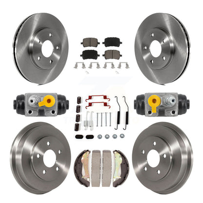Disc Rotors and Ceramic Brake Pads Kit-K8C-103801 - Kit.bestparts.ca